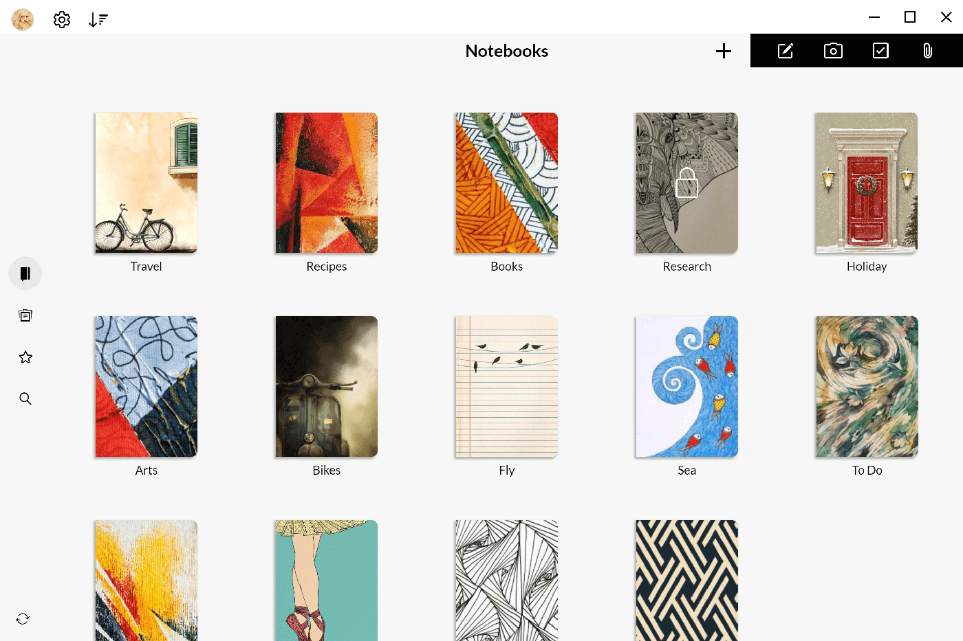 Roam Research alternative Zoho Notebook