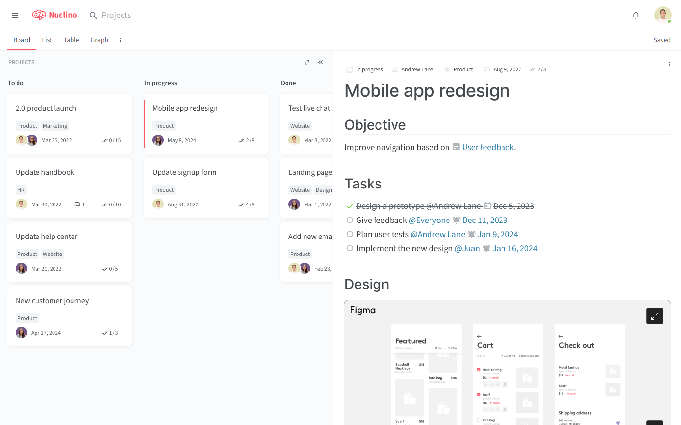 Project documentation software